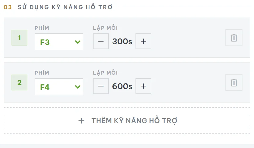 Kỹ năng hỗ trợ (buff)