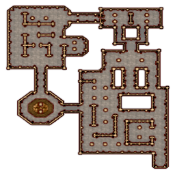 Minimap Nhà Tù Cổ T3
