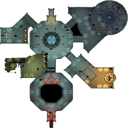 Minimap Đền Bị Nguyền T3
